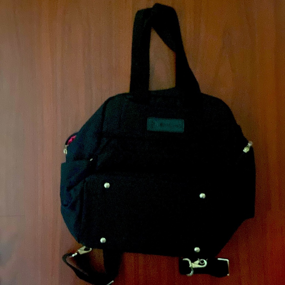 Sarah Wells diaper bag breast pump back carrier nwot New!!